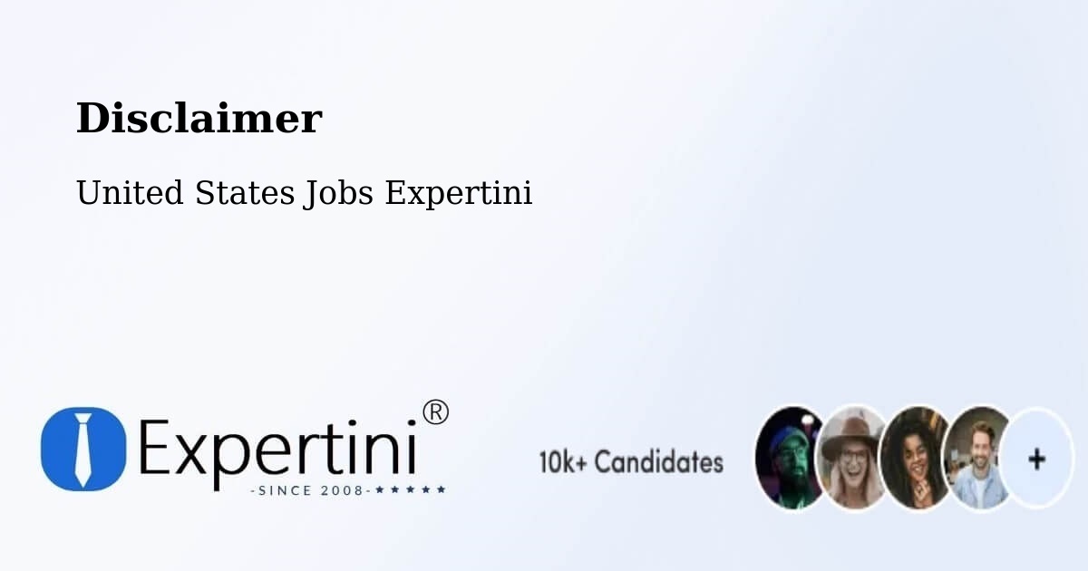 Disclaimer – Linton - United States Jobs Expertini
